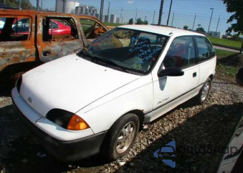 1992 Geo Metro from USA, damaged, VIN 2C1MR2460N6797721
